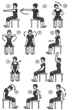 Exercises as a method for the treatment of thoraxosteochondrosis